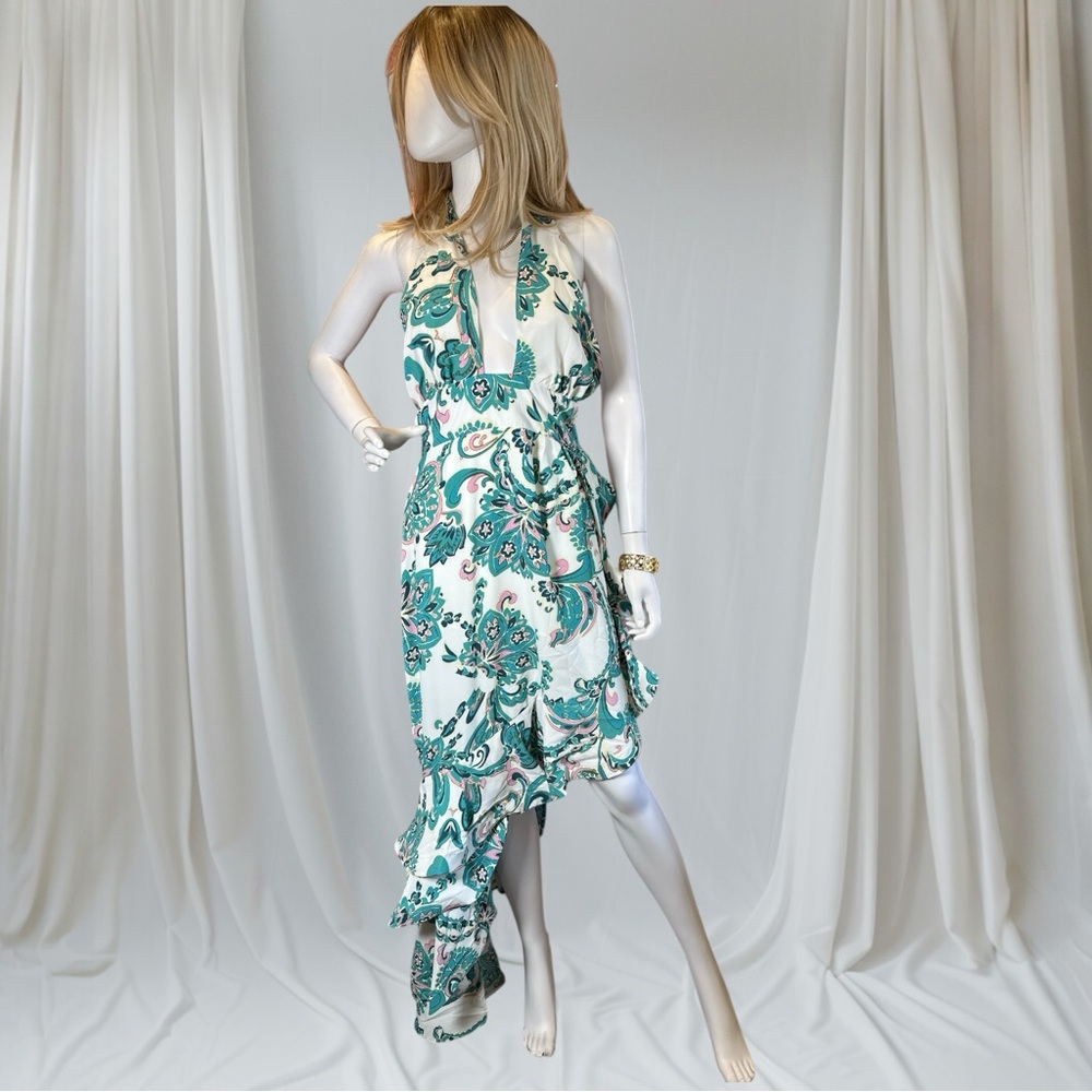 Rosevelvet Sundress Sleeveless Halter NWT - Picture 3 of 10